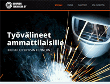 Tablet Screenshot of kuopiontekniikka.fi